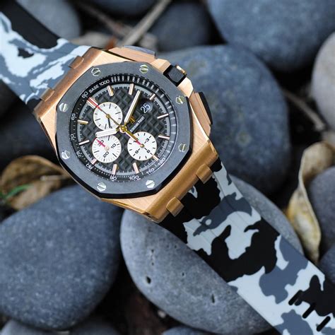 audemars piguet camouflage strape|horus audemars piguet straps.